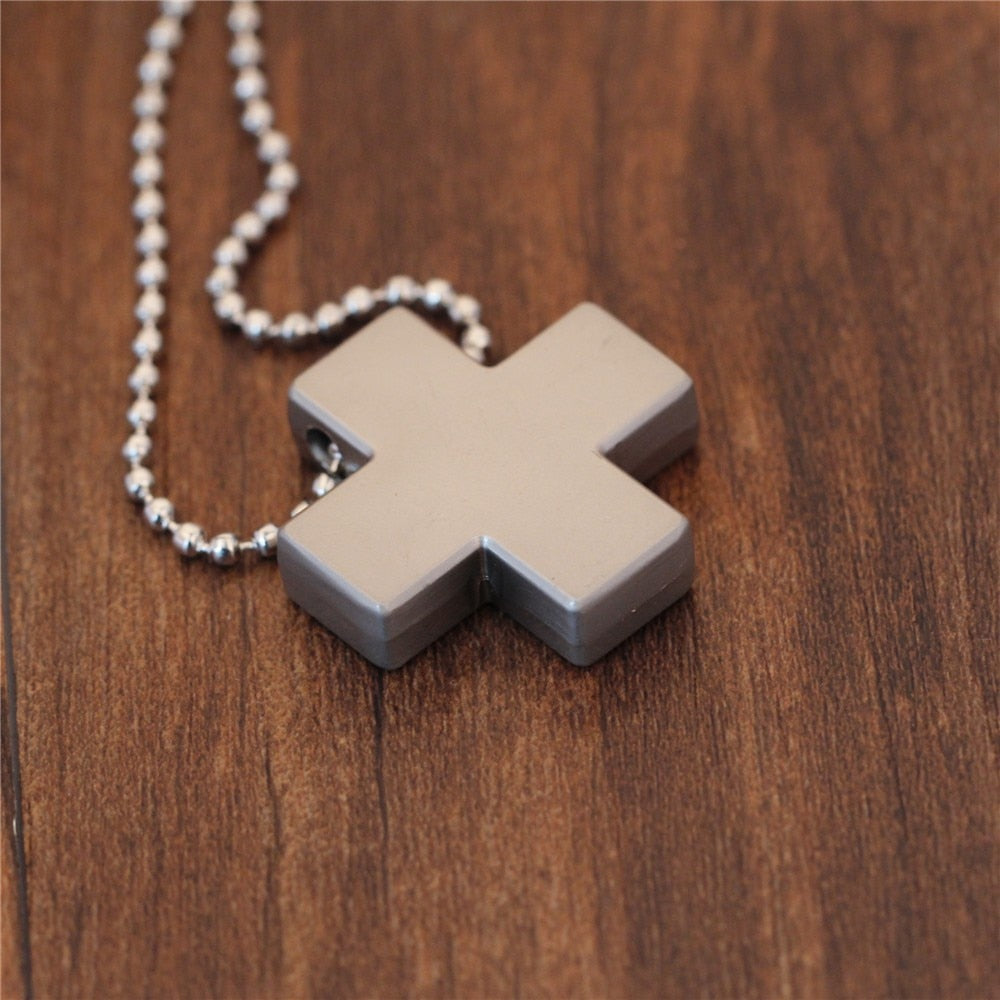 『Evangelion』Misato Cross Necklace – Ethereal Desu