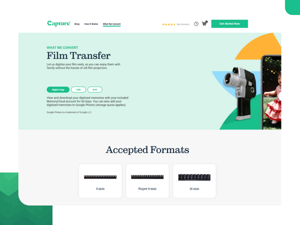 Capture Film Transfer Service