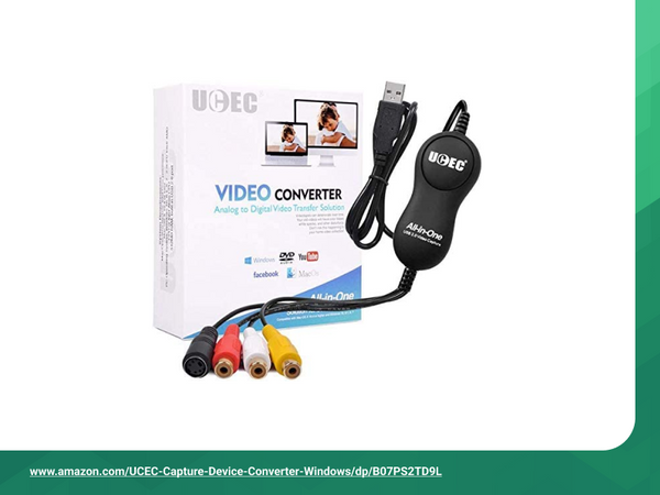 Expensive Vhs Tapvhs To Digital Converter - Usb Video Adapter For