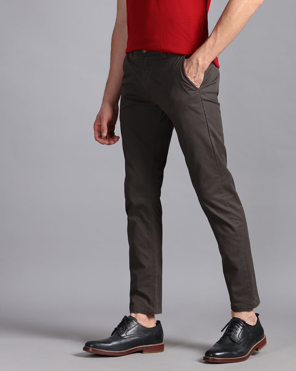 Buy POE Gap Twill Premium Stretch Trouser Khaki online