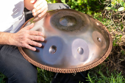 handpan, pověsit, pověsit buben