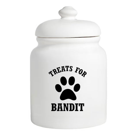 custom dog treat jar