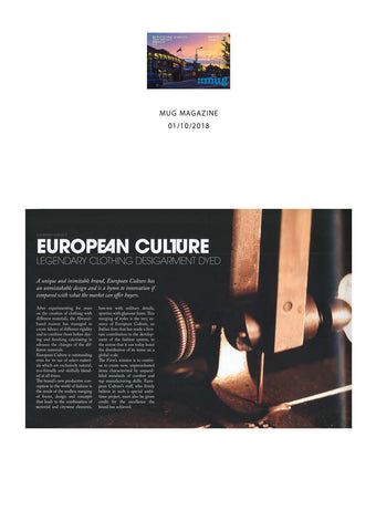 2018 Editorials of European Culture by David Peppicelli. Made in Italy. Design by David Peppicelli: CEO of European Culture. Style by David Peppicelli