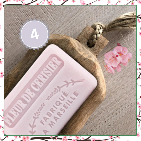 Cherry blossom Marseilles soap