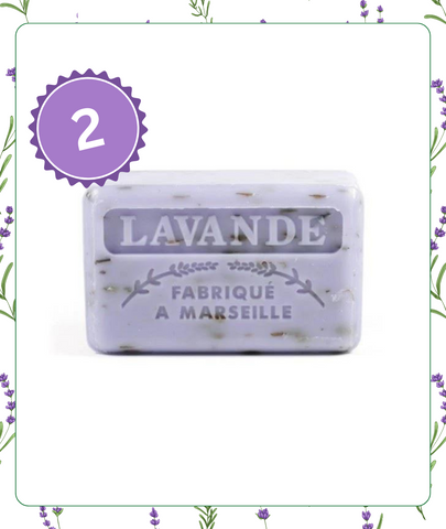Marseilles soaps - Lavender Flowers