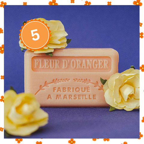 Orange blossom soap