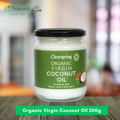 Organic Virgin Coconut Oil 200g
