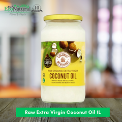 Raw Extra Virgin Coconut Oil 1L