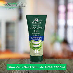 Aloe Vera Gel & Vitamin A C & E 200ml