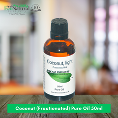 Coconut (Fractionated) Pure Oil 50ml