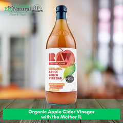 Organic Apple Cider Vinegar with the Mother 1L