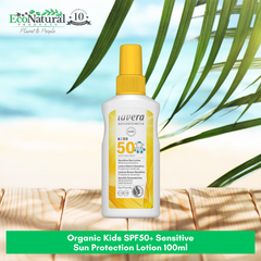 Organic Kids SPF50+ Sensitive Sun Protection Lotion 100ml