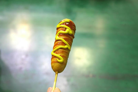 Corndog - amerikkalainen pikaruokaa