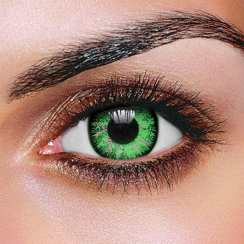 Glamour Green Contact Lenses