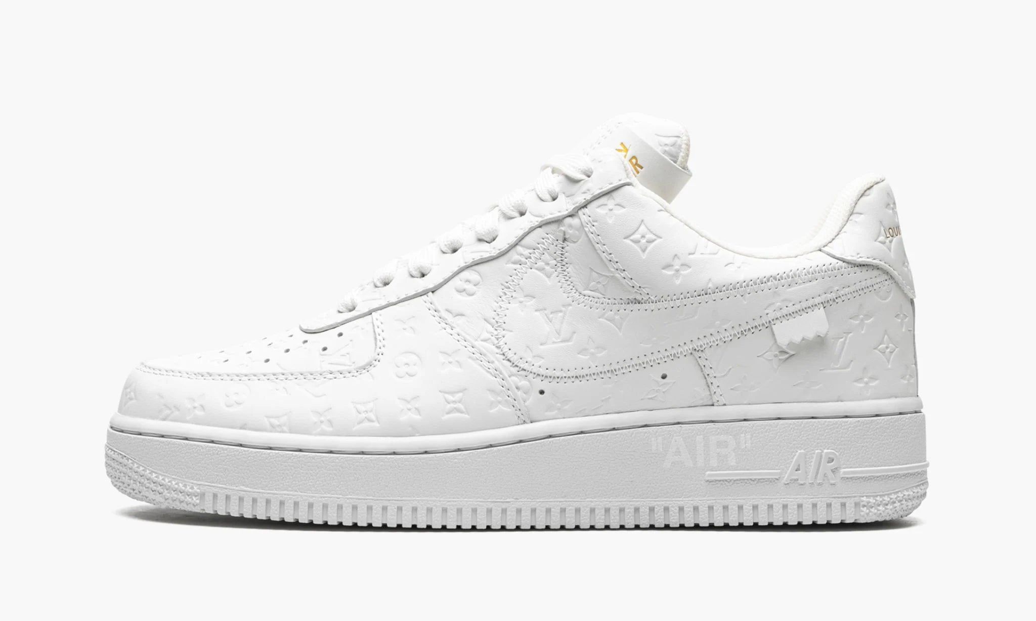 Giày Louis Vuitton Nike Air Force 1 Low By Virgil Abloh Green