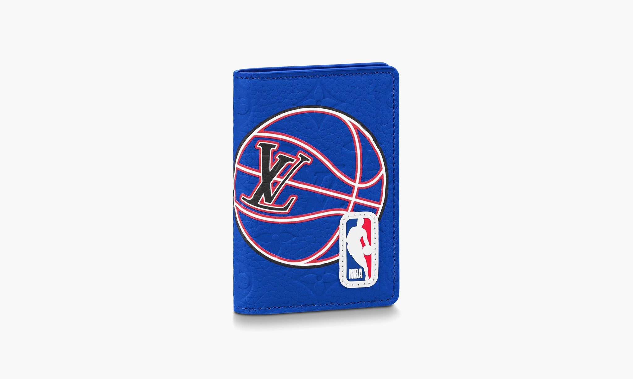 Louis Vuitton LV x NBA Pocket Organizer Monogram Embossed Leather Brown  20337326