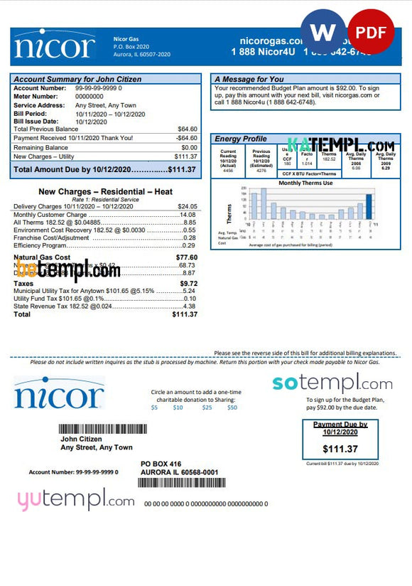 usa-illinois-nicor-gas-utility-bill-template-in-word-and-pdf-format