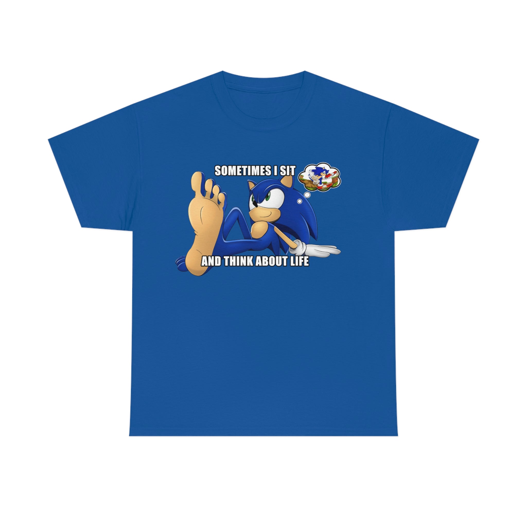 Sonic Toes Tee - Funny Tee