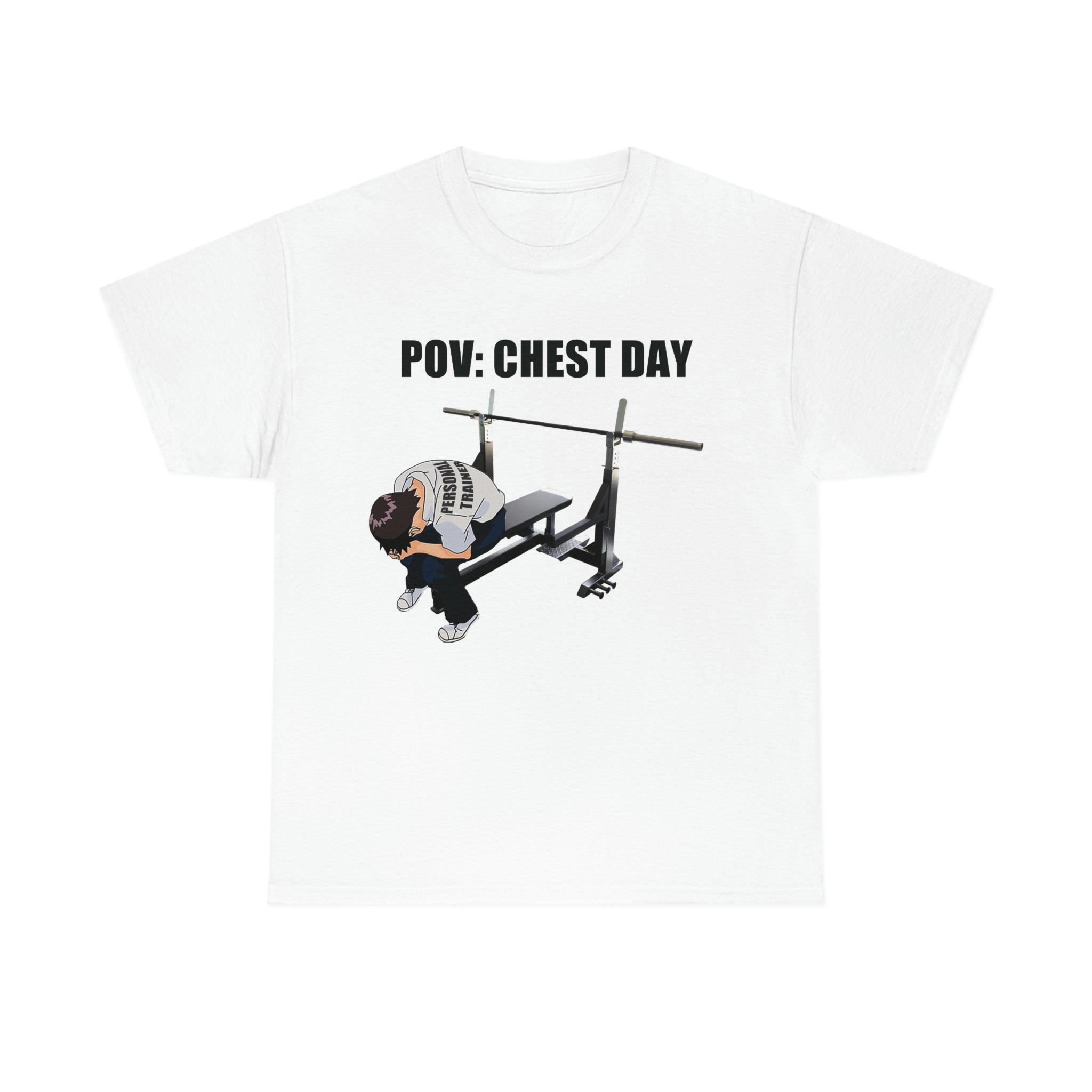 CHEST DAY Tee - Funny Tee