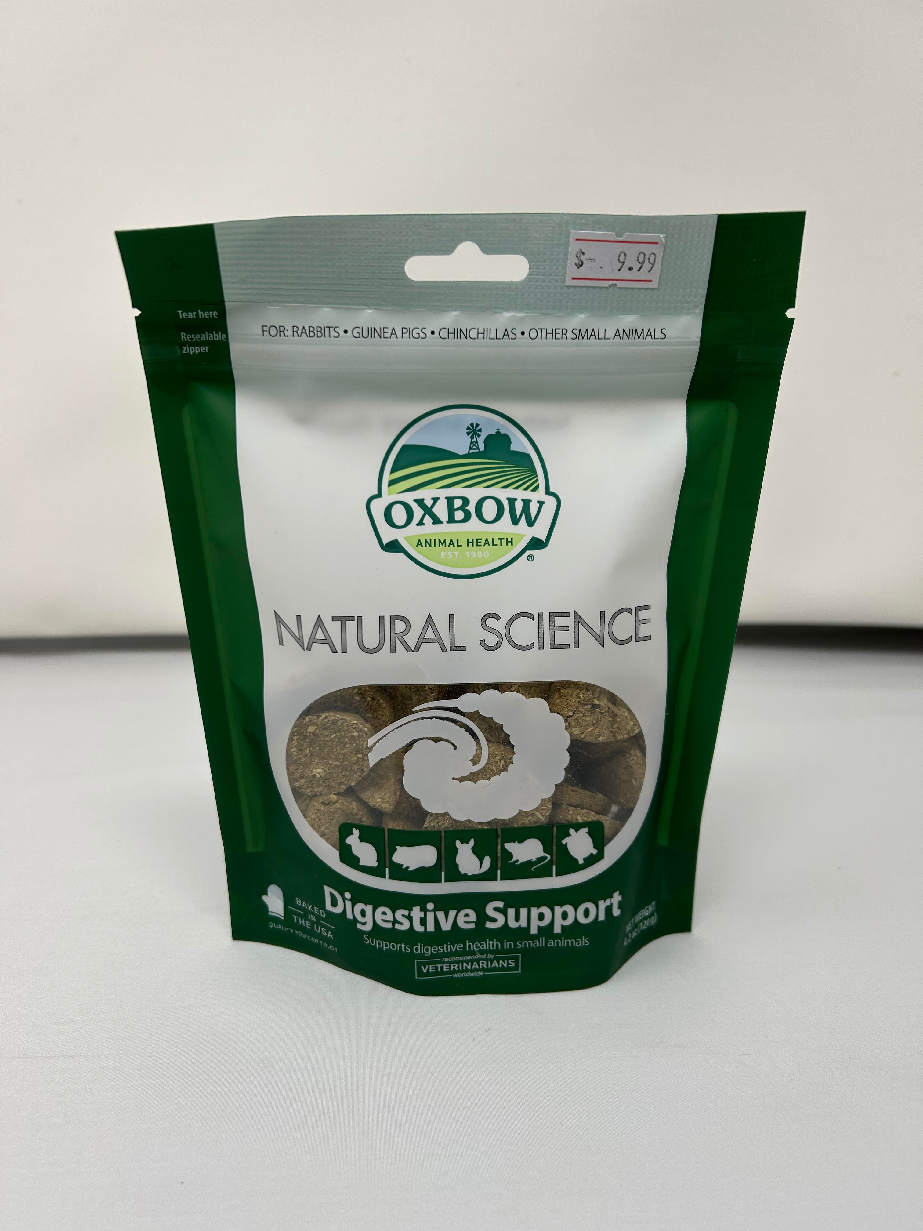 OXBOW Natural Science Digestive Support Treats For Small Rodents, 4.2oz