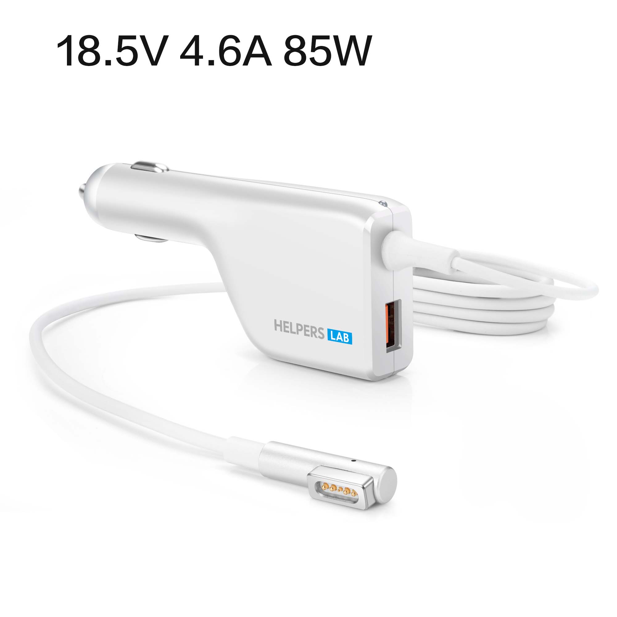 85W   Magsafe L Car Charger Adapter Power Supply For Apple Ma –  Helpers Lab