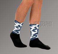 Socks Match Jordan 6 Midnight Navy - Midnight Navy 6s Socks