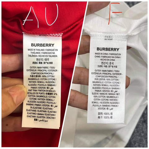 check tag sườn fake burberry