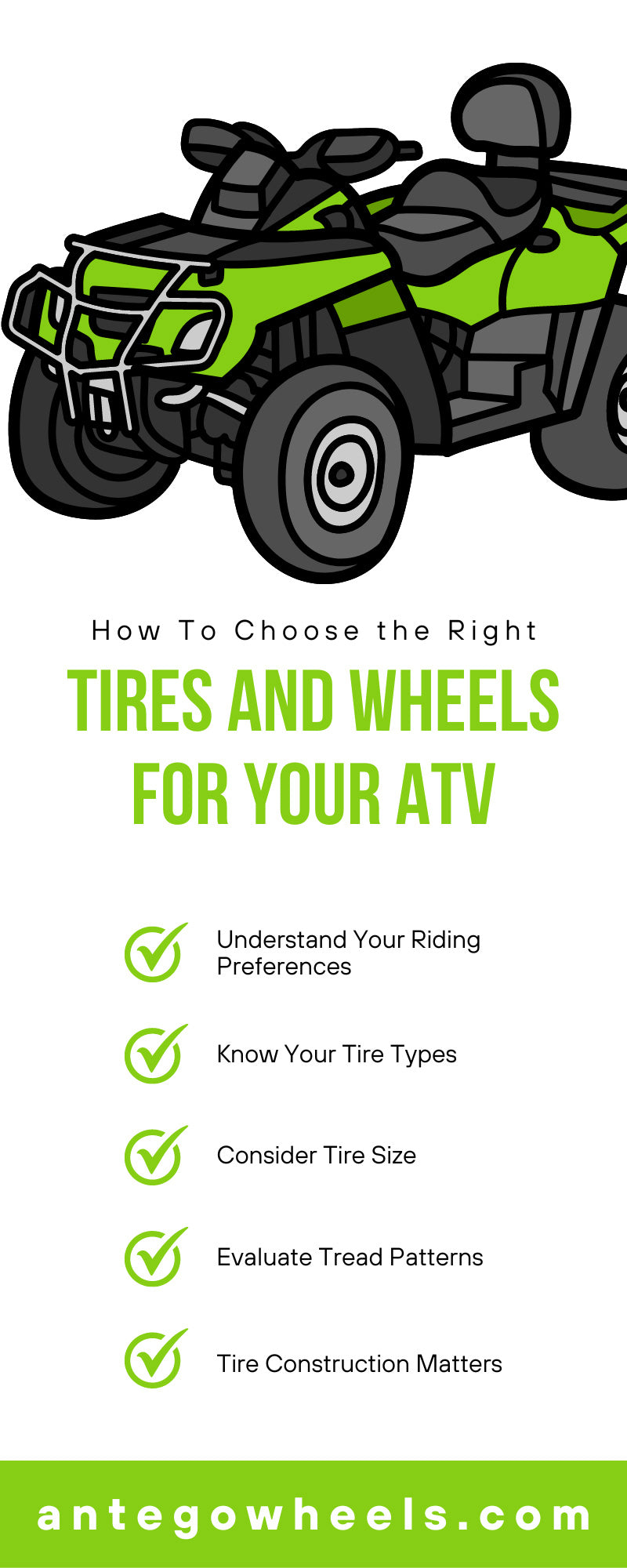 How To Choose the Right Tires and Wheels for Your ATV