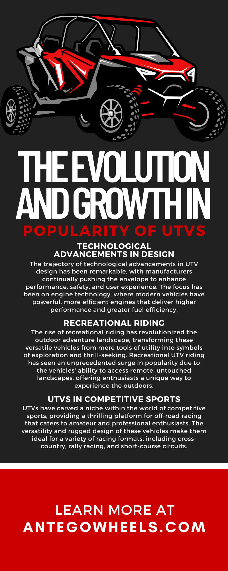 The Evolution and Growth in Popularity of UTVs