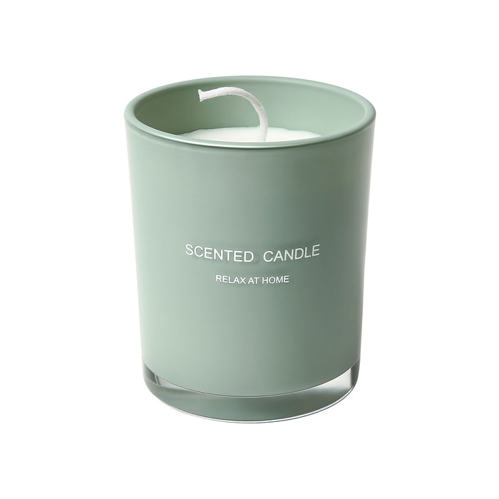 Rejuuv Scented Candle, Gentle & Elegant Fragrance - Matcha Color