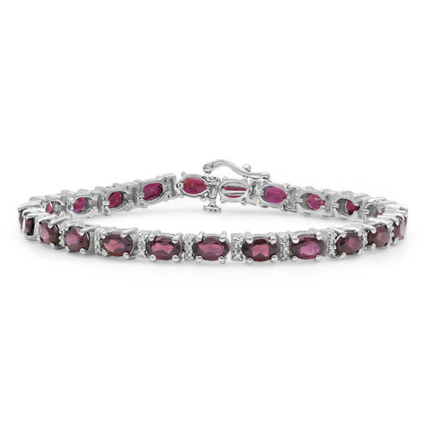 Pink Sapphire Pear Tennis Bracelet – STONE FINE JEWELRY