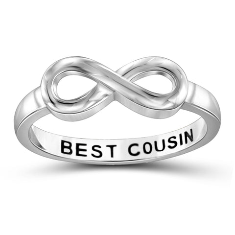 Buy 925 Sterling Silver Hope Stackable Friendship Band Ring - Size 11 at  Amazon.in