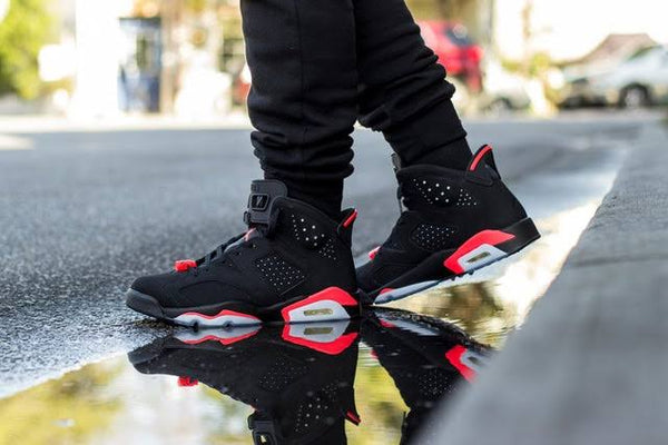 jordan 6 retro infrared men's shoe