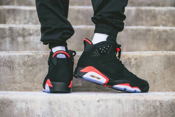 jordan 6 retro infrared men's shoe