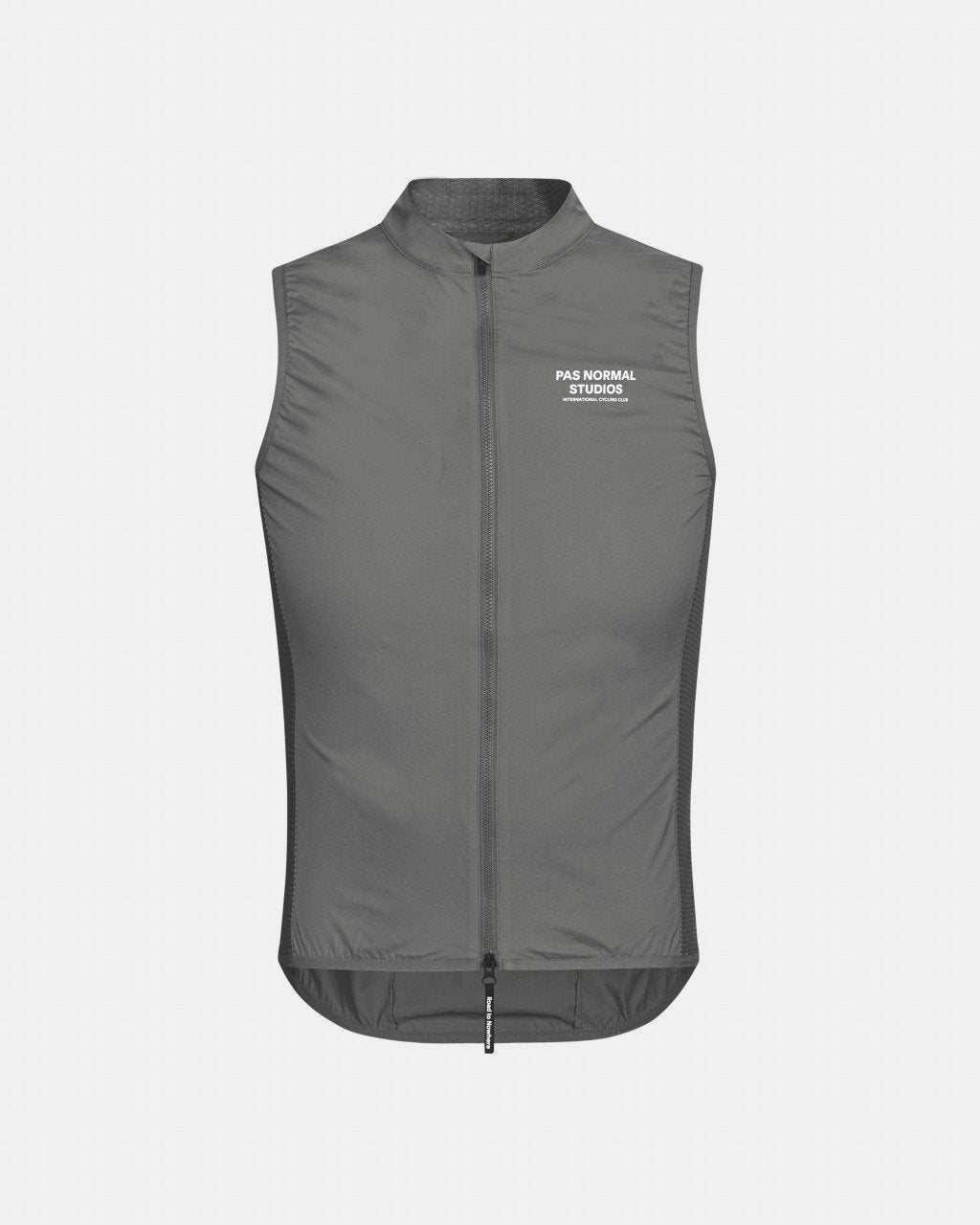 Men's Mechanism Stow Away Gilet - Medium Grey - Pas Normal Studios