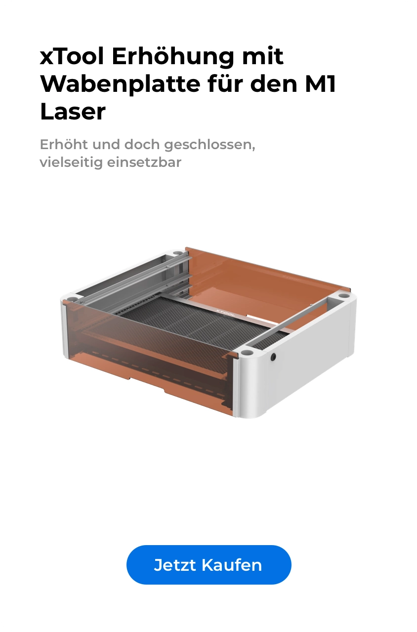 M1 riser base with honeycomb panel