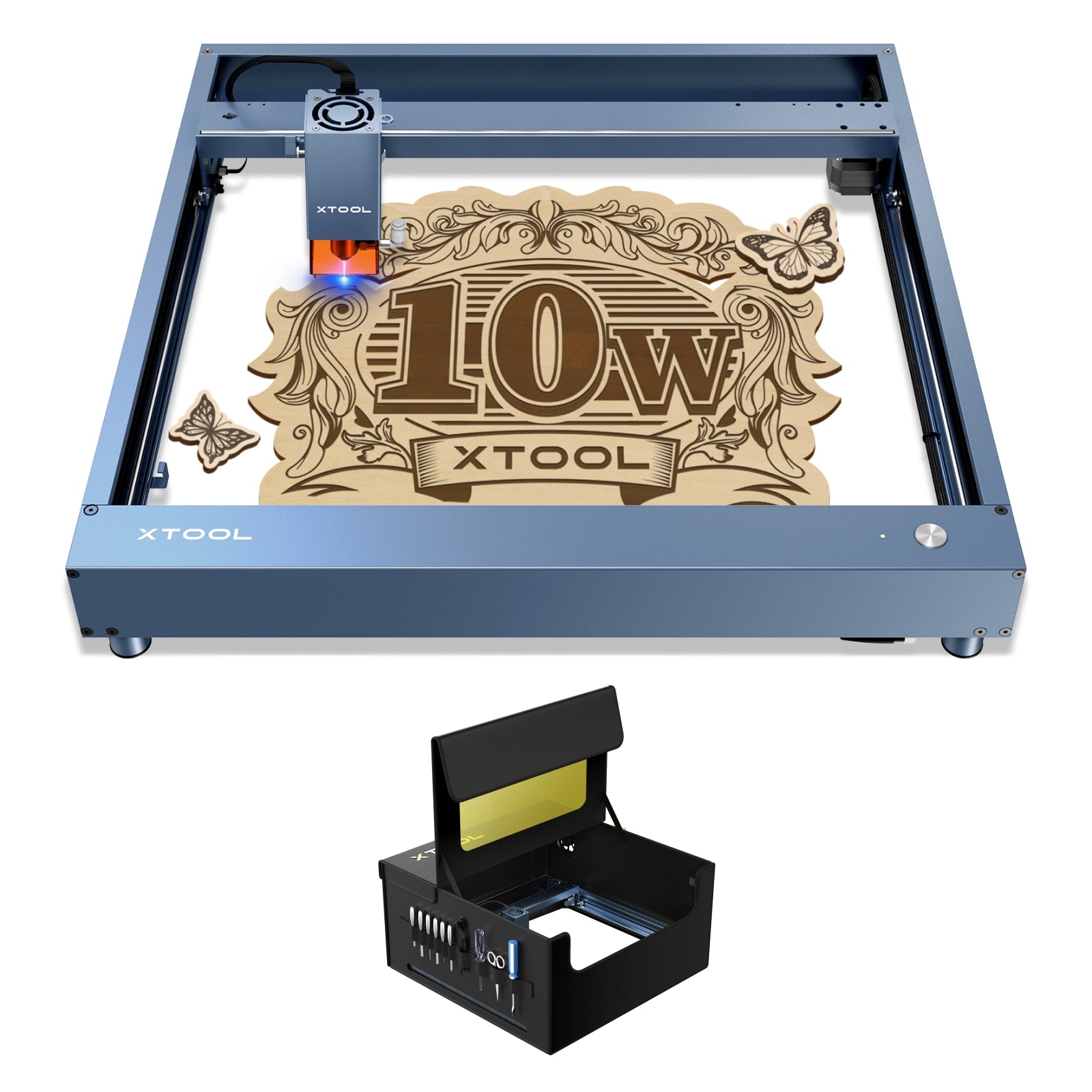 xTool D1 Pro 10W Desktop Graviermaschine und Lasercutter