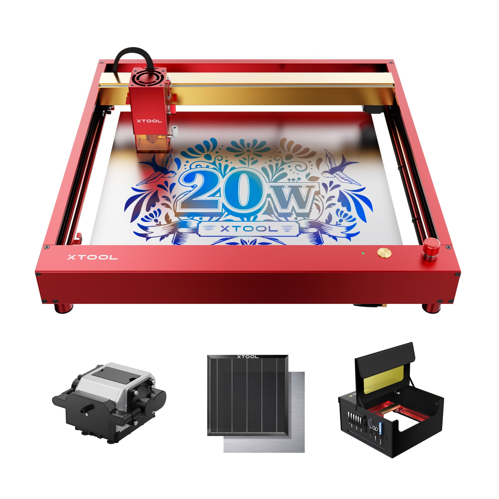 xTool D1 Pro 20W Desktop Graviermaschine und Lasercutter