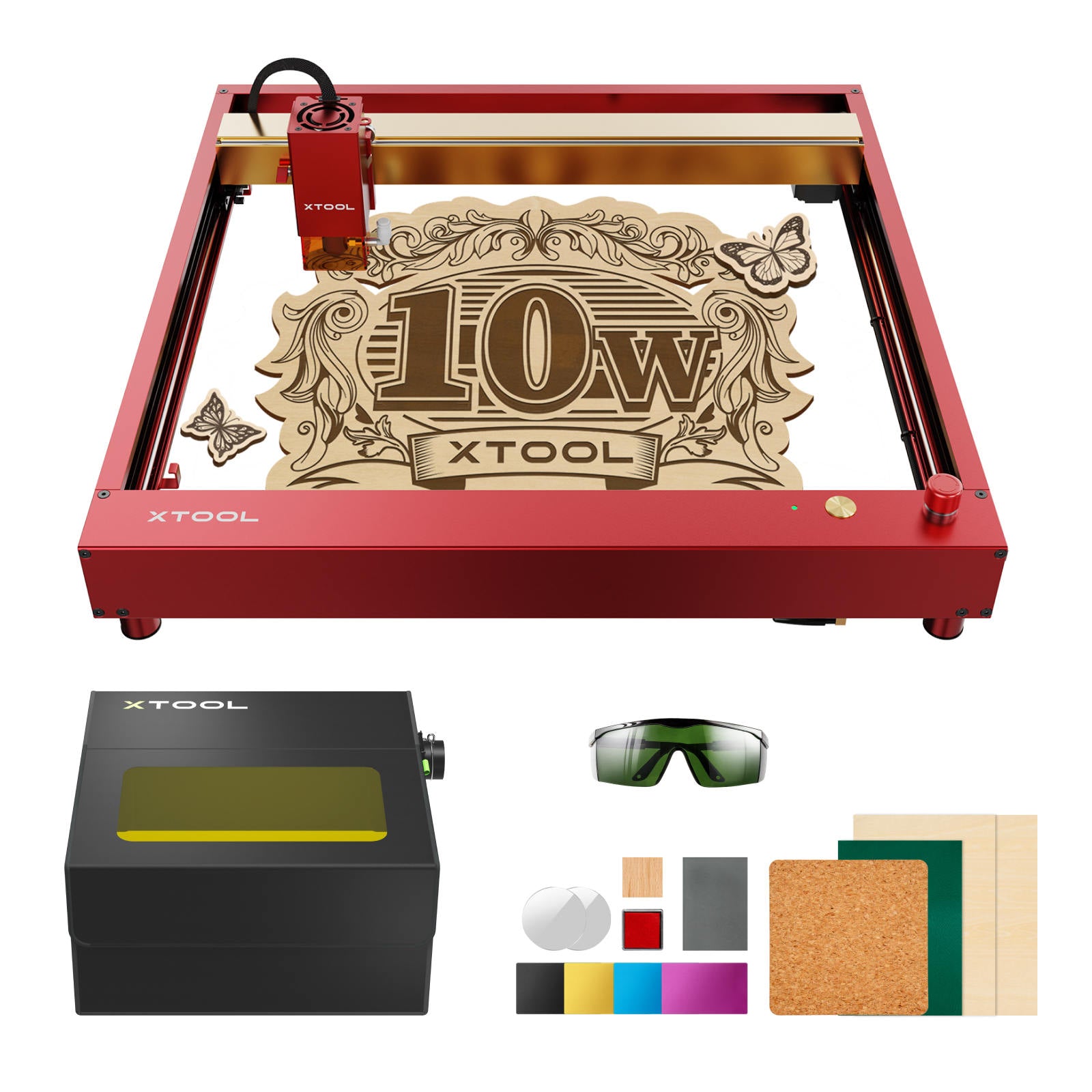 xTool D1 Pro 10W Desktop Graviermaschine und Lasercutter