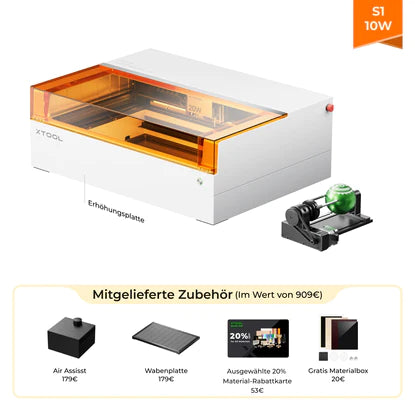 xTool S1: der sichere und leistungsstarke Diodenlaser