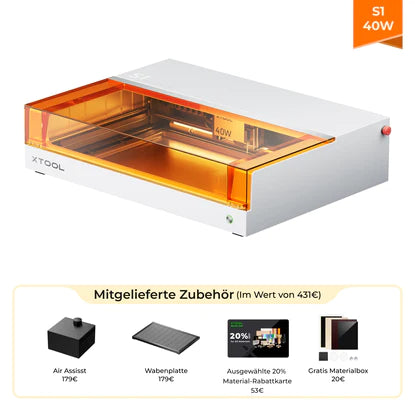 xTool S1: der sichere und leistungsstarke Diodenlaser