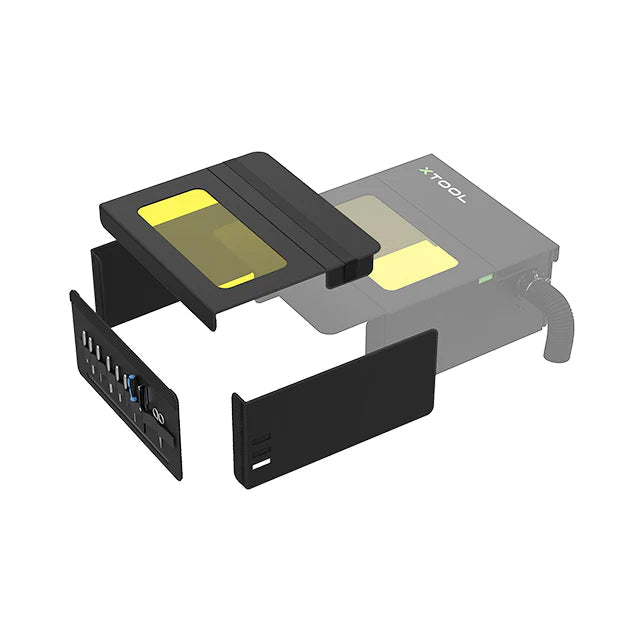 xTool Enclosure: faltbares und rauchdichte Abdeckung für D1/ D1 Pro und andere Lasergravierer