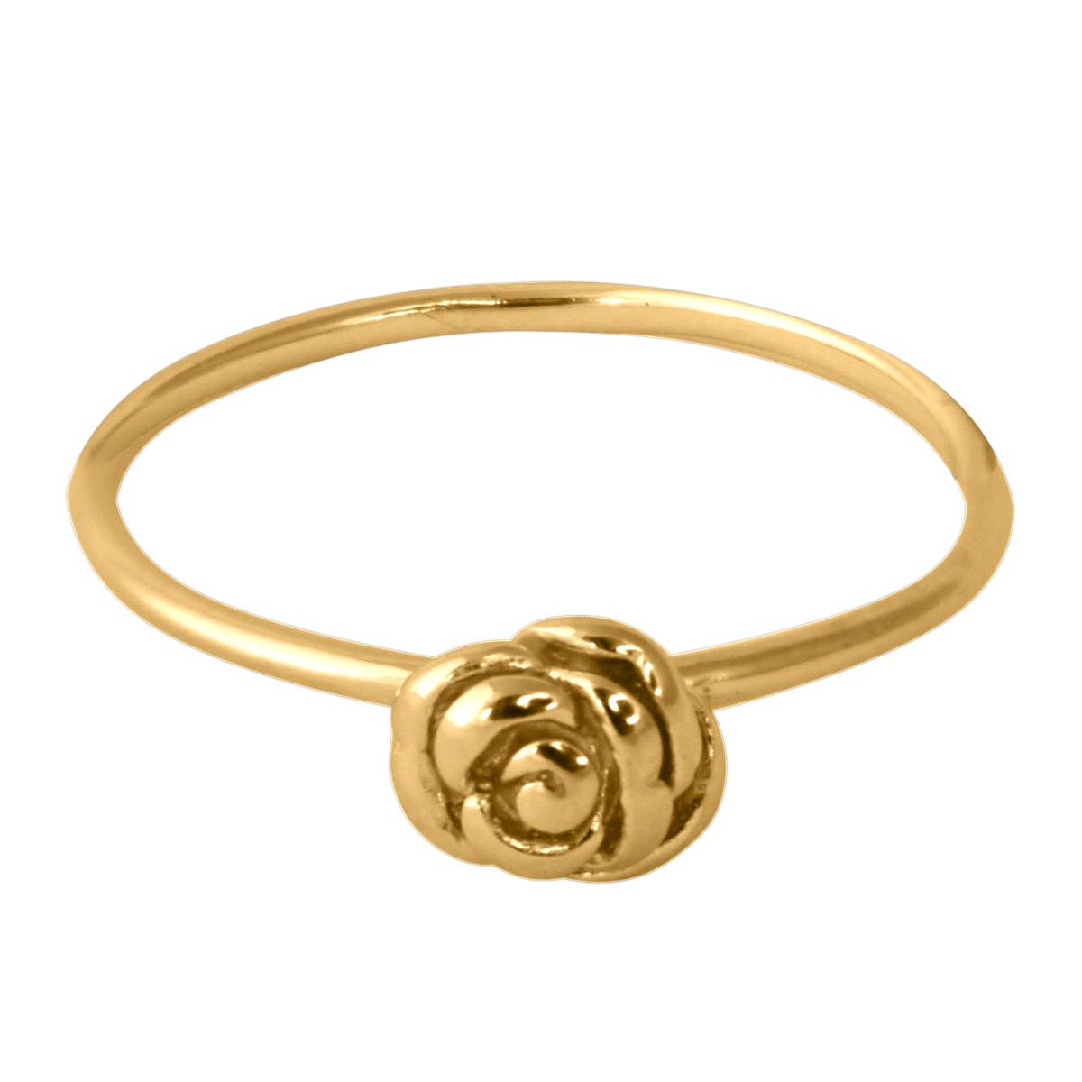 Anillo Rosa Eterna Oro | Deluna Joyeria