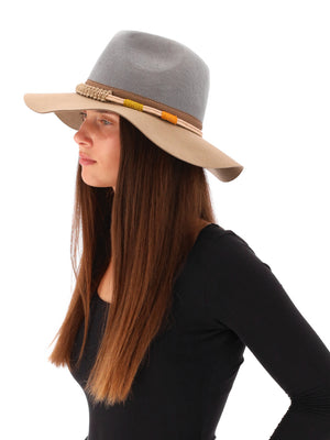 
            
                Load image into Gallery viewer, EXQUISITE J. FEDORA HAT
            
        