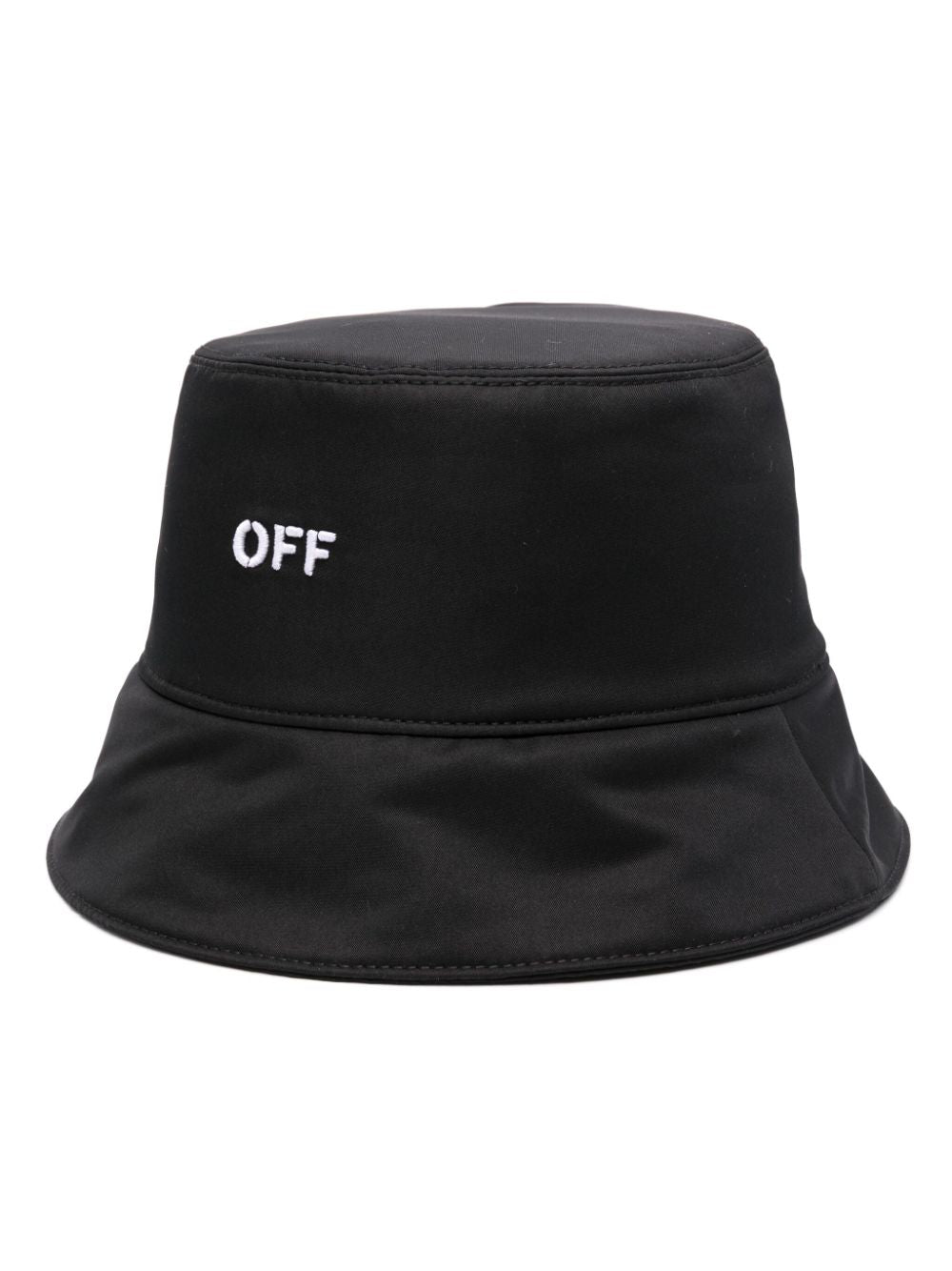 Off-white Reversible Bucket Hat In Black,white