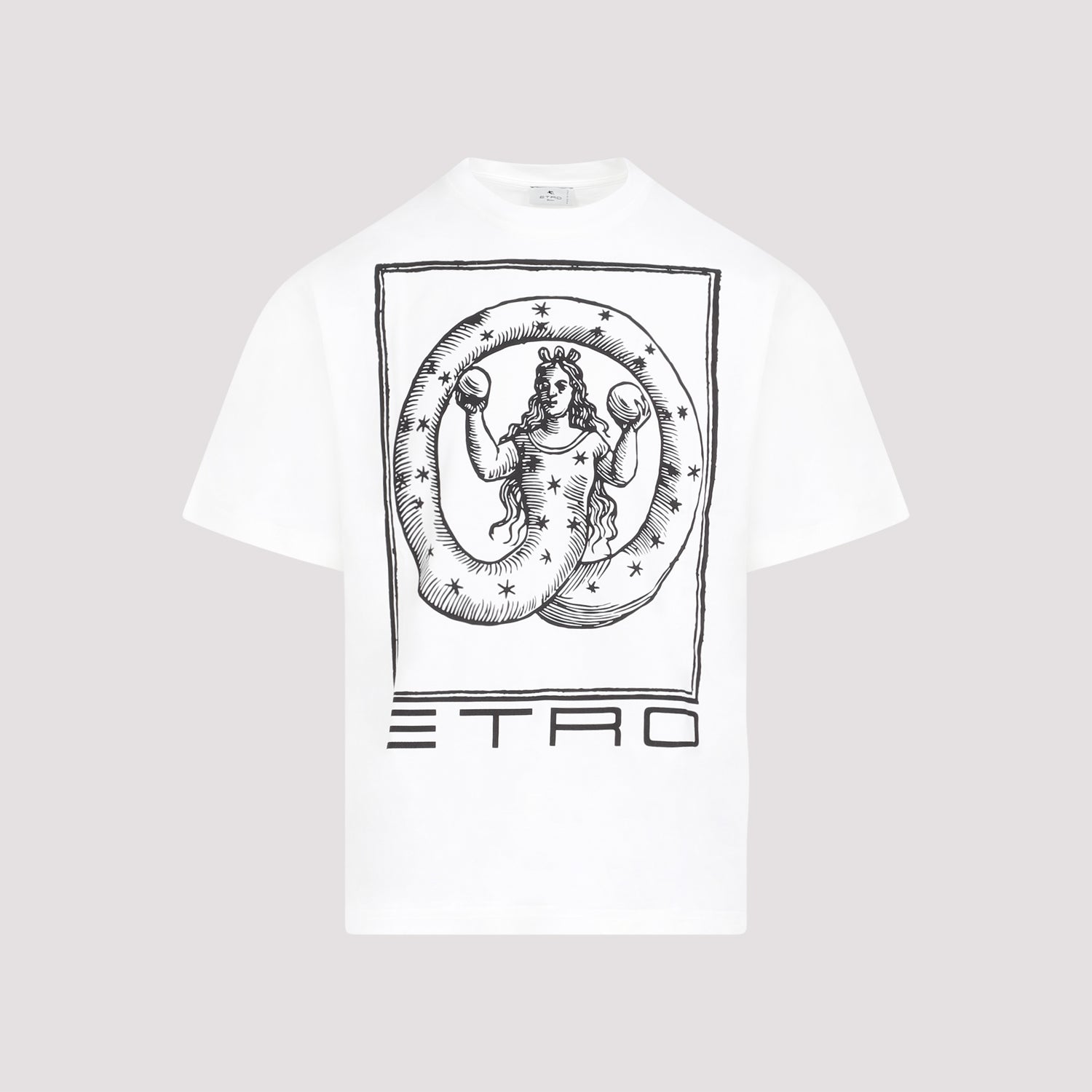 Etro White Cotton T-shirt