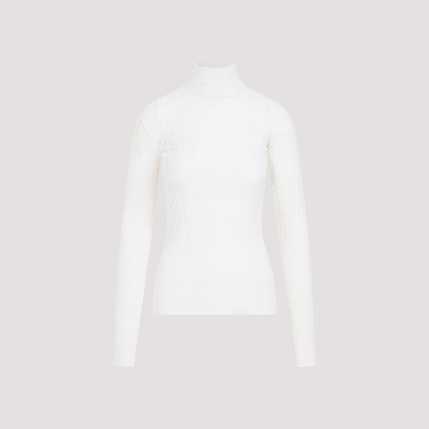 Bottega Veneta Cotton Top In White