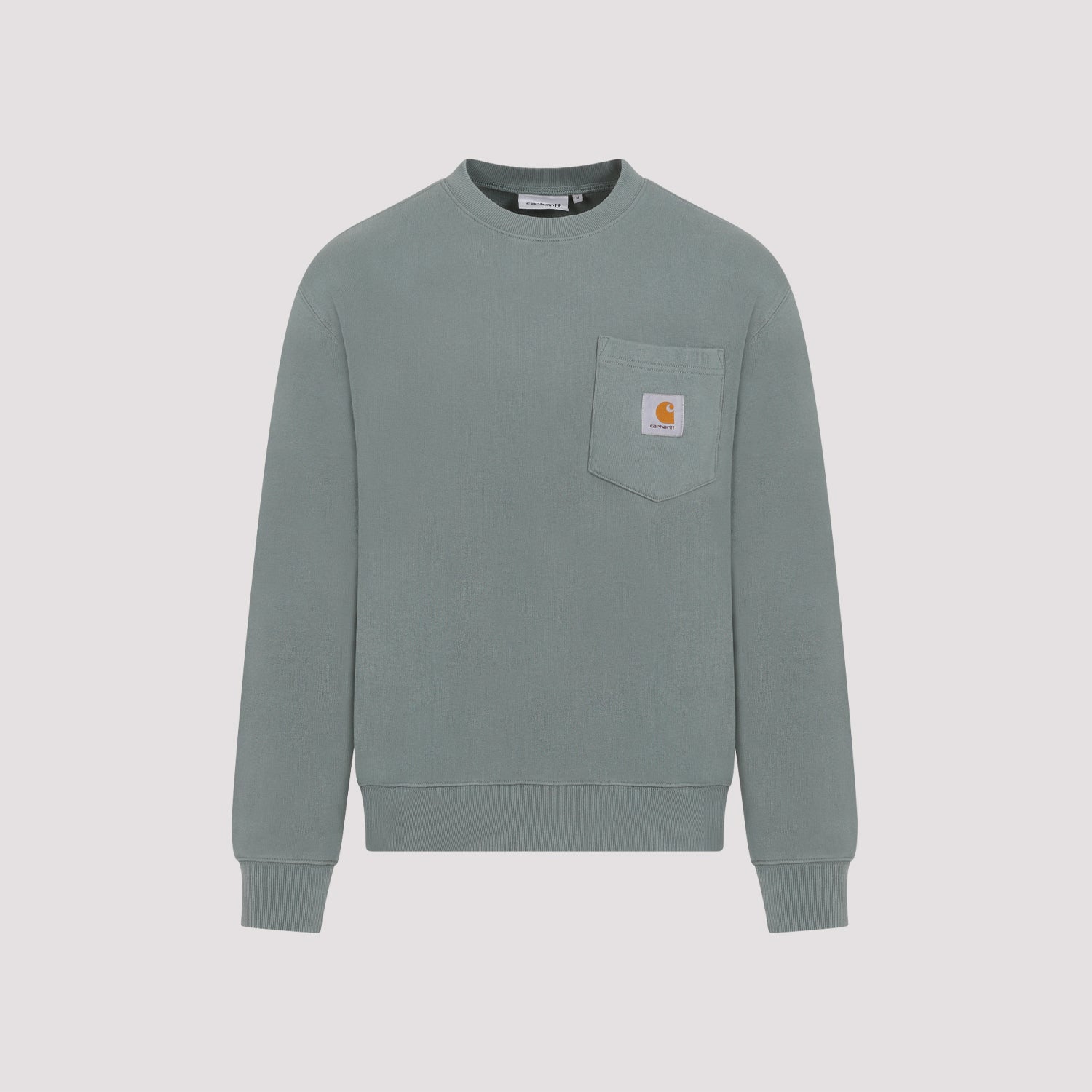 Carhartt Green Pocket Cotton Sweatshirt