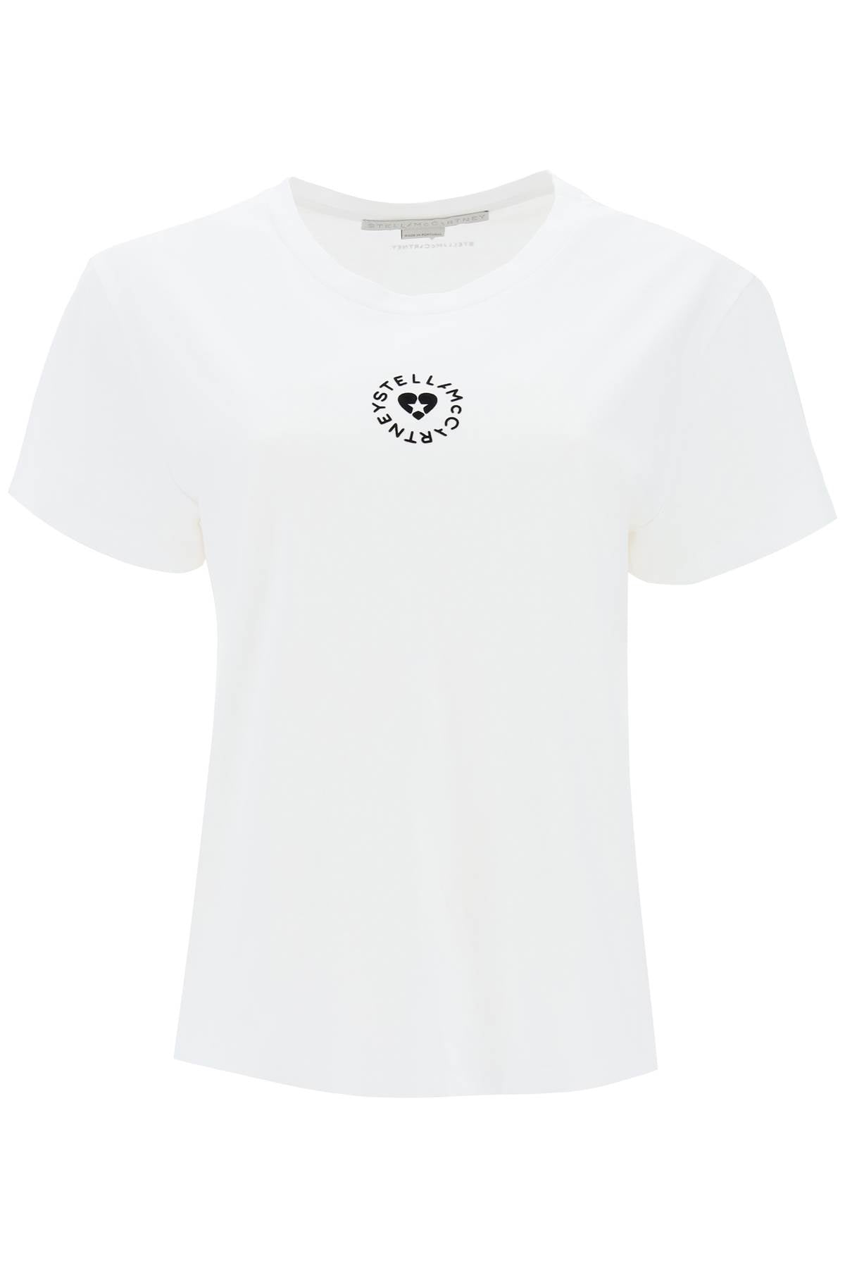 Stella Mccartney Iconic Mini Heart T-shirt In White