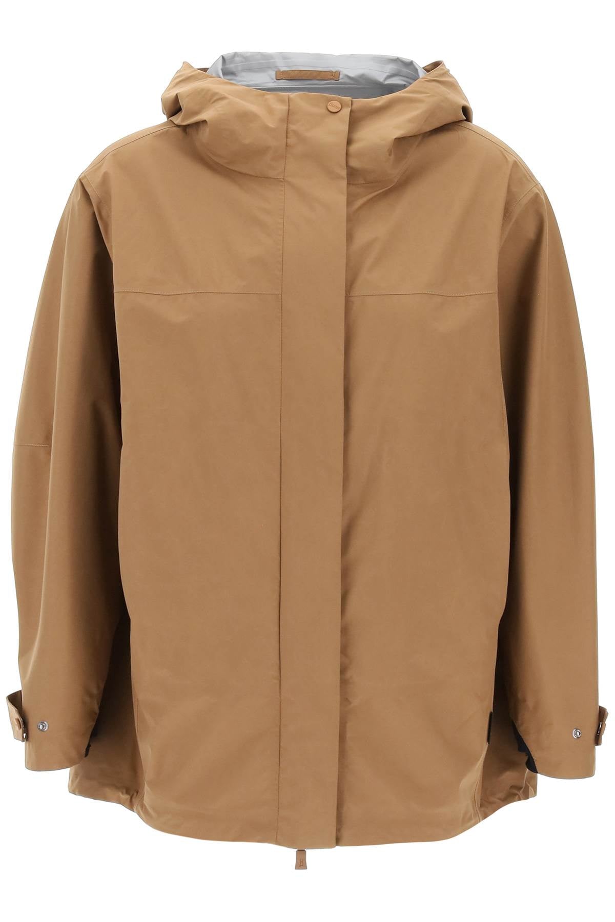 Shop Herno Laminar Lightweight Gore-tex Jacket In Arancio